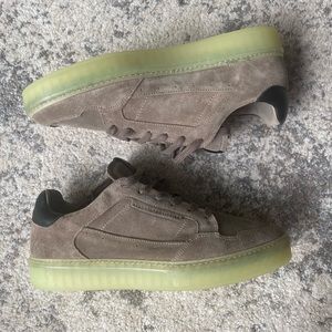 All saints Men's Alton Suede Sneakers -Dodo